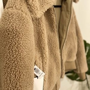 SOLD wilfred teddy sherpa jacket -BNWT